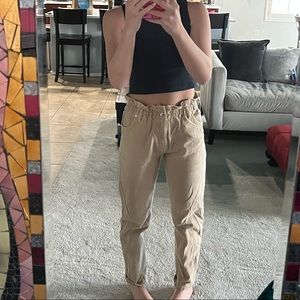 tan forever 21 pants!!!